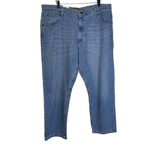 Wrangler Blue Straight Leg Jeans Size 40 X 29 NWT Brand New